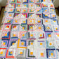 Vintage Log Cabin Quilt TOP, c1930