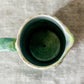 Antique Majolica Corn Creamer Pitcher