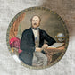 Antique Pratt Ware Pot & Lid - Prince Consort Albert