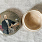 Antique Pratt Ware Pot & Lid - Prince Consort Albert