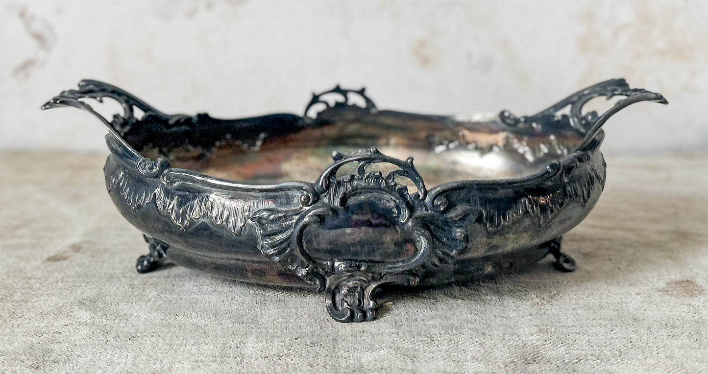 Vintage Silverplate Jardiniere