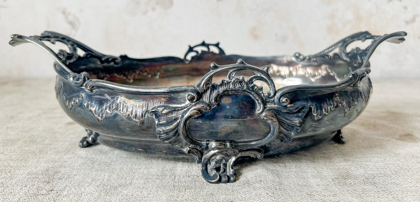 Vintage Silverplate Jardiniere