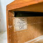 Vintage Globe Wernicke Two Drawer Library Card Catalog
