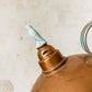Vintage Art Deco Copper Kettle with Bird Whistle