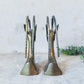 Vintage Brass Antelope Gazelle Bookends