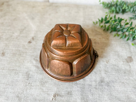 Vintage Copper Jelly Mold