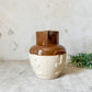 Antique Denby Pottery Stoneware Harvest Jug