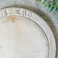Vintage English Carved Bread Board