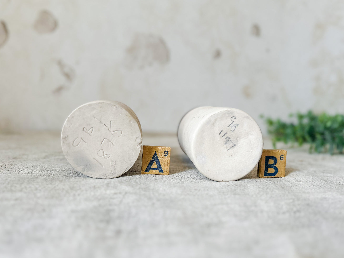 CHOICE Antique Denby Pottery Glaze Sample Pots
