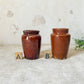 CHOICE Antique Brown Glazed Small Cream Jugs