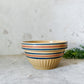 Antique 8" Yellow Ware Mixing Bowl