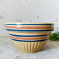 Antique 8" Yellow Ware Mixing Bowl
