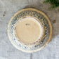 Vintage 10" Blue Spongeware Mixing Bowl