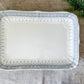 Antique Premier Blue Gray 12" Ironstone Platter by John Maddox, c1890