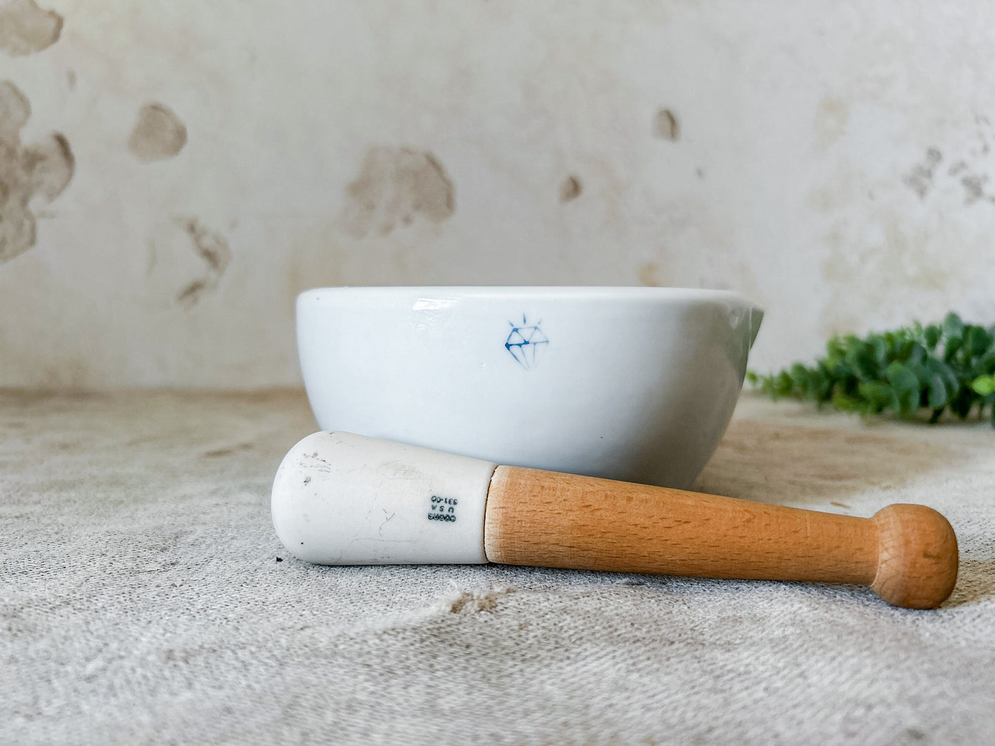Vintage Coors Ceramic Mortar & Pestle