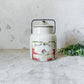 Antique Alp Rose Strawberry Preserve Stoneware Crock by Western Stoneware