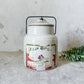 Antique Alp Rose Strawberry Preserve Stoneware Crock by Western Stoneware