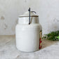 Antique Alp Rose Strawberry Preserve Stoneware Crock by Western Stoneware