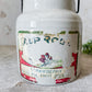 Antique Alp Rose Strawberry Preserve Stoneware Crock by Western Stoneware