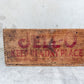 Vintage Jell-O Wood Shipping Crate Box