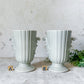 CHOICE Vintage Red Wing Two Handle Gray Vase #1362