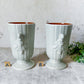 CHOICE Vintage Red Wing Two Handle Gray Vase #1362