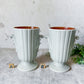 CHOICE Vintage Red Wing Two Handle Gray Vase #1362