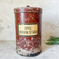 Antique Wood Apothecary 13" Canister