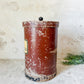 Antique Wood Apothecary 13" Canister