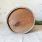 Antique Wood Apothecary 13" Canister