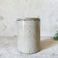 Antique English Stoneware Jar with Lid