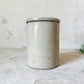 Antique English Stoneware Jar with Lid