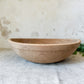 Primitive 15" Wooden Dough Bowl