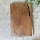 Vintage English Wood Cutting Board with Removable Knife