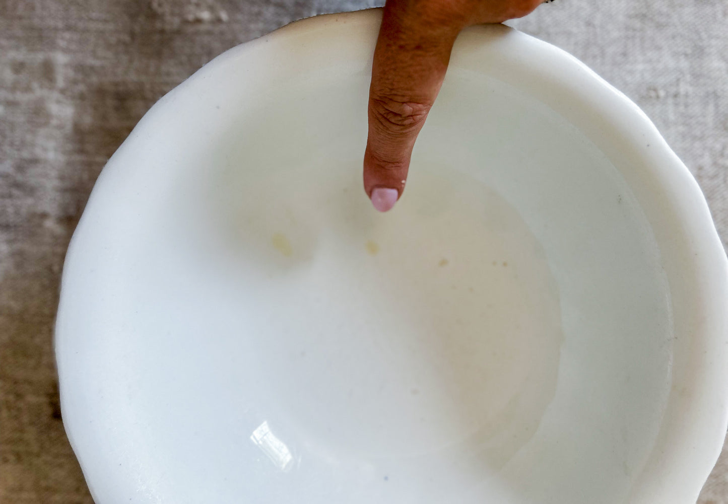 Charles Meakin 8" Lady Finger Ironstone Bowl
