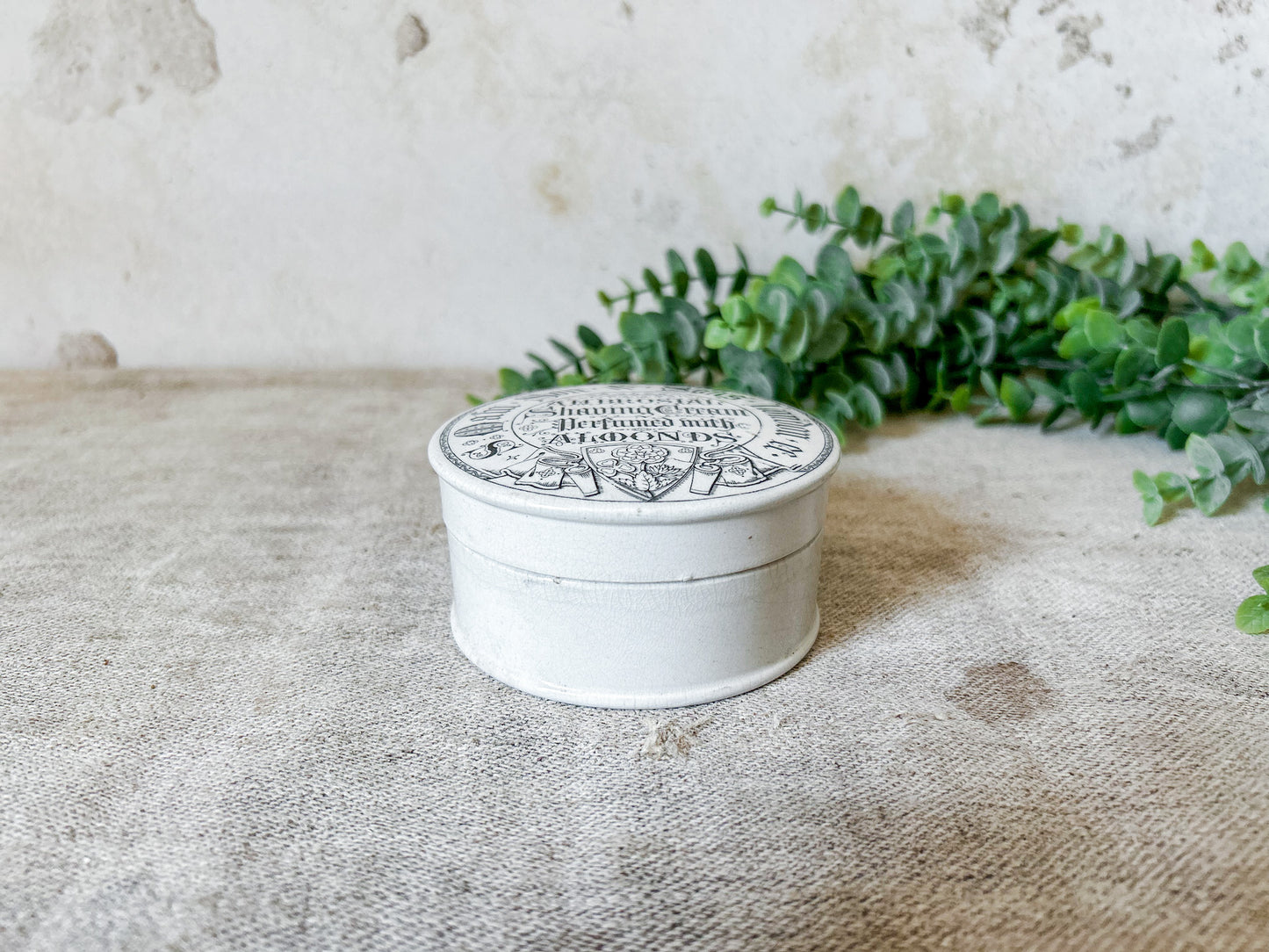 S. Maw & Sons Ambrosial Shaving Cream English Pot & Lid