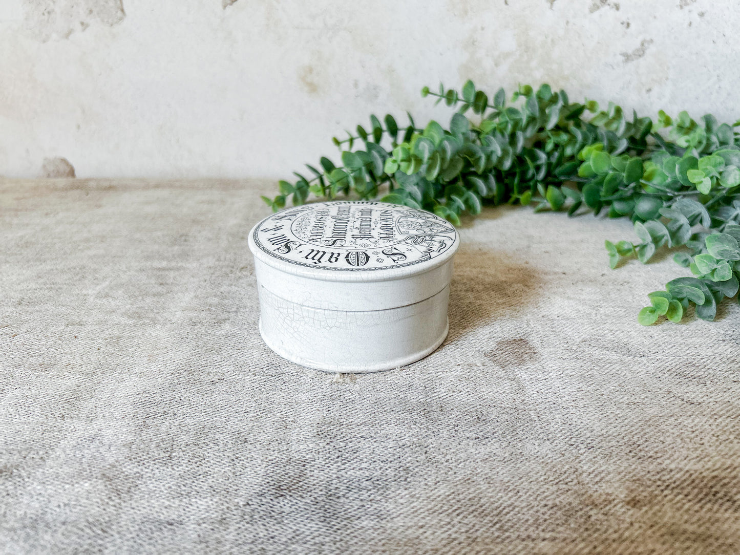S. Maw & Sons Ambrosial Shaving Cream English Pot & Lid