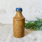 Davies & Son Manchester Masonic Blue Top Stoneware Bottle, c1890
