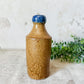 Davies & Son Manchester Masonic Blue Top Stoneware Bottle, c1890