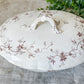 Antique Brown Transferware Ironstone Tureen - "Fairy" by Whittaker Heath & Co., c1895