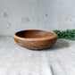 Wooden Footed 9" Serving Bowl