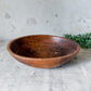 13" Primitive Wood Dough Bowl
