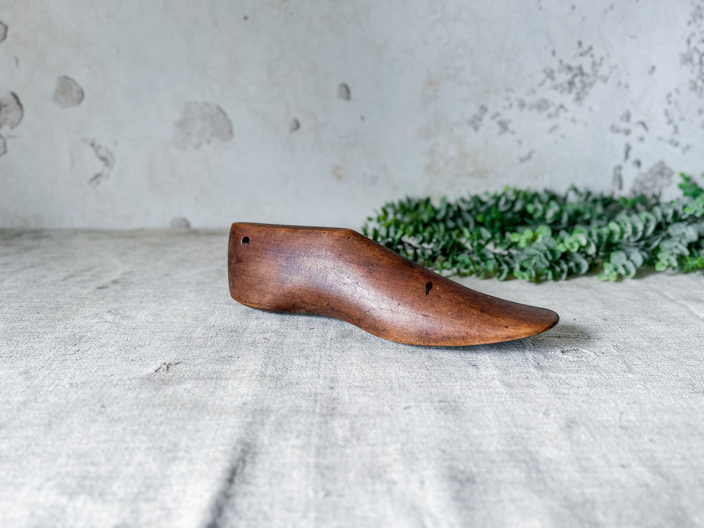Vintage Wood Cobbler's Shoe Mold