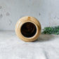 Vintage Large Tan Stoneware Pantry Jar