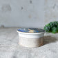 Antique Prattware Lid & Base of Fishing Boats at Sea