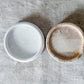 Antique Prattware Lid & Base of Fishing Boats at Sea