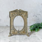 Vintage Brass Nautical Patriotic Picture Frame