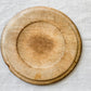 Antique Carved Round Wooden Breadboard