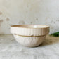 Antique Inverted Diamond 10" Stoneware Crock Bowl