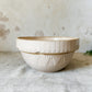 Antique Inverted Diamond 10" Stoneware Crock Bowl